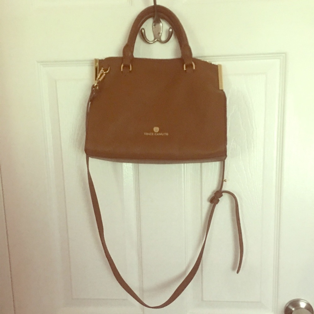 Vince Camuto Tina Small Leather Satchel